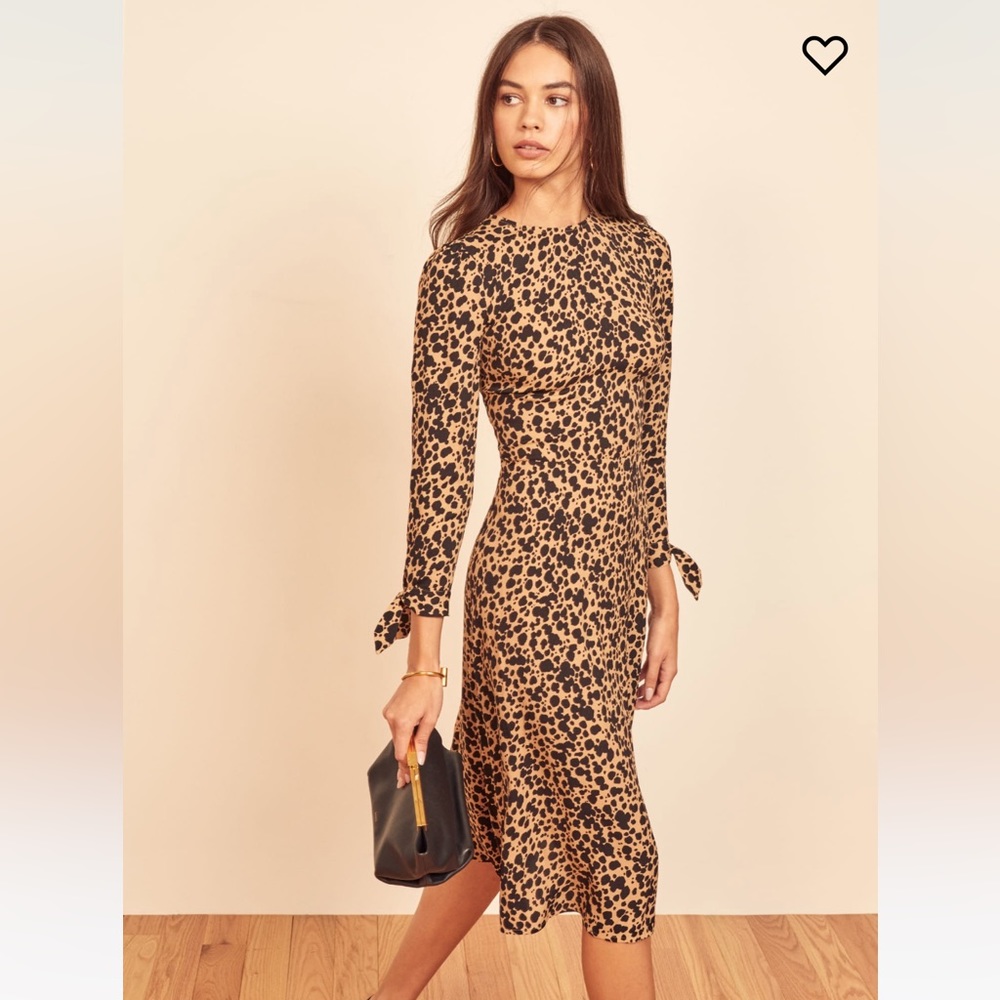 Reformation Port Dress in Blitz Sz 2
